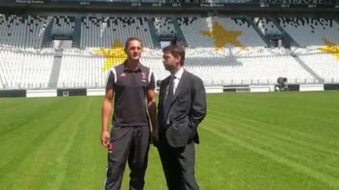 Rabiot, giro di campo all'Allianz Stadium con Agnelli - VIDEO 38 rabiot agnelli