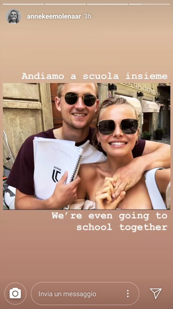 De Ligt passione Italia: a lezione di lingua con Anne Kee - FOTO 39 Screenshot 20190808 225215 Instagram