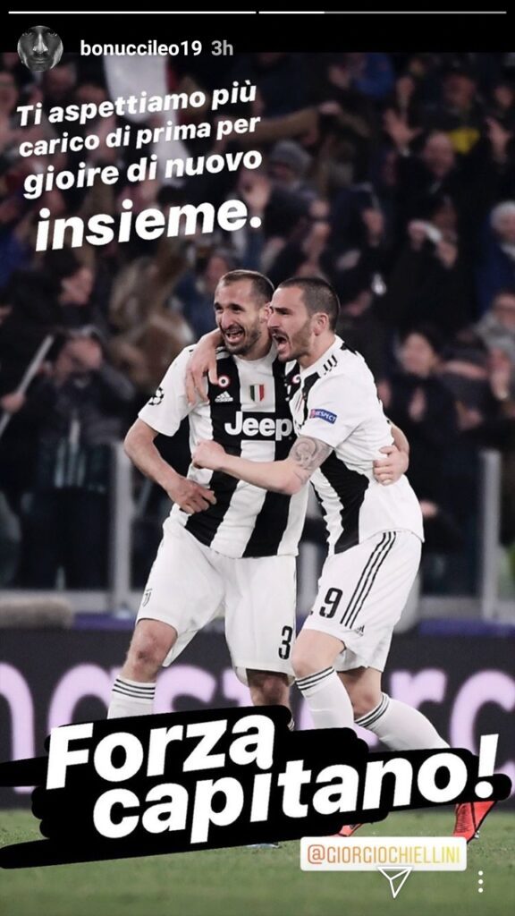 Bonucci scrive a Chiellini: «Ti aspettiamo per gioire insieme» - FOTO 39 chiellini bonucci