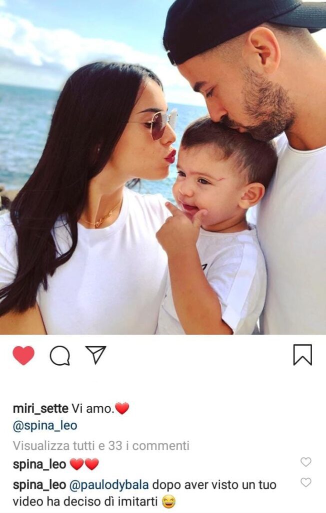 Spinazzola, il figlio imita Dybala: lui risponde così - FOTO 39 spinazzola dybala