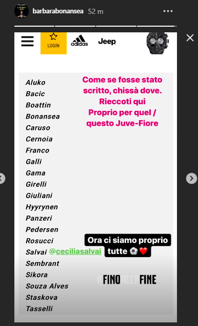 Bonansea e il bentornata a Salvai: «Rieccoti qui» - FOTO 39 Schermata 2019 11 29 alle 22.51.43