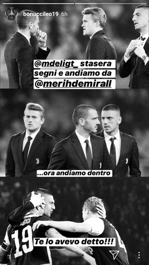 Gol De Ligt: Bonucci aveva già previsto tutto - FOTO 39 WhatsApp Image 2019 11 03 at 21.46.05