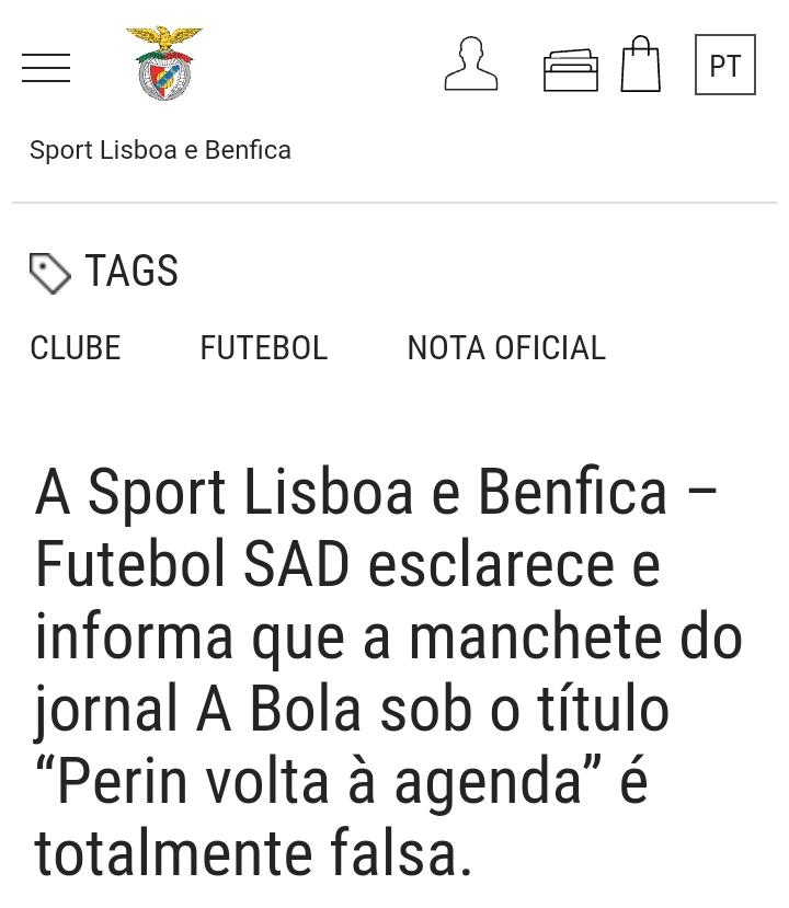 Perin Benfica, il comunicato del club che smentisce le voci - FOTO 39 benfica perin
