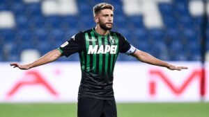 Sassuolo, Berardi sicuramente out con la Juve. De Zerbi ha tre soluzioni