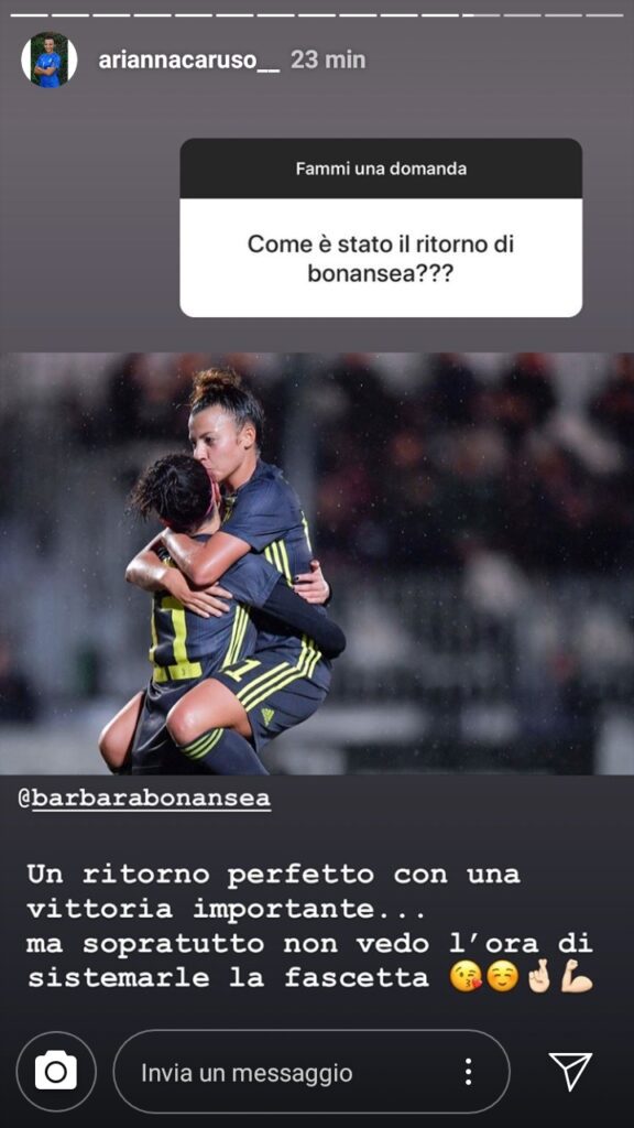 Caruso: «Il ritorno in campo di Bonansea è stato perfetto» 39 caruso bonansea