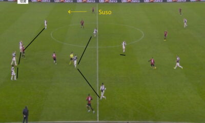 juve milan lato debole