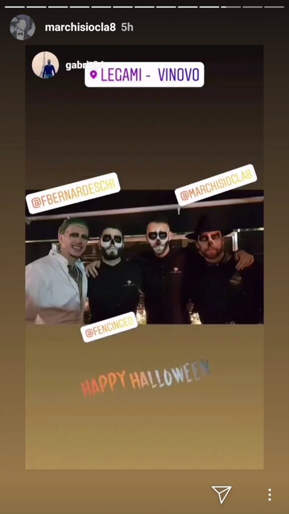Marchisio e la festa di Halloween: spunta Bernardeschi Joker! - FOTO 39 marchisio