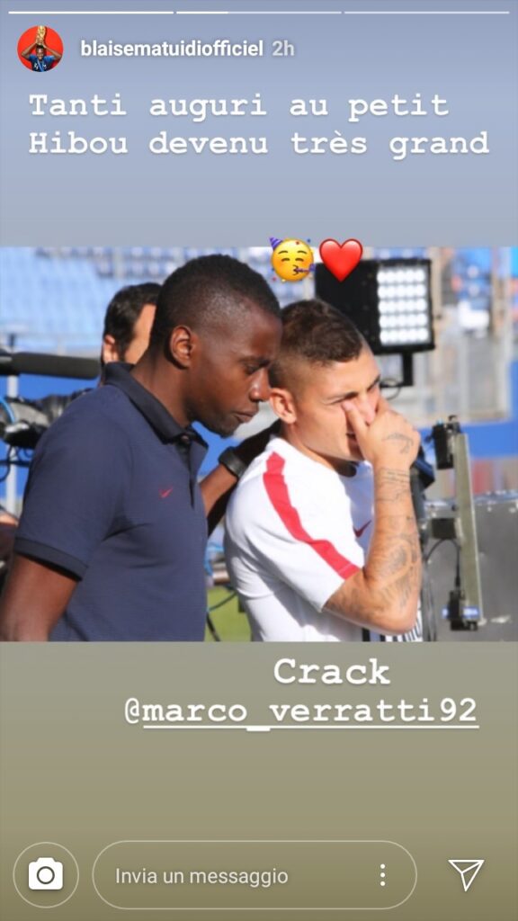 Matuidi, auguri a Verratti per il compleanno ma... Sbaglia giorno! - FOTO 39 matuidi verratti auguri