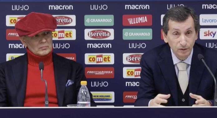 Conferenza Mihajlovic: «Sono stati 4 mesi difficili, non voglio più piangere» 36 mihajlovic conferenza medici bologna