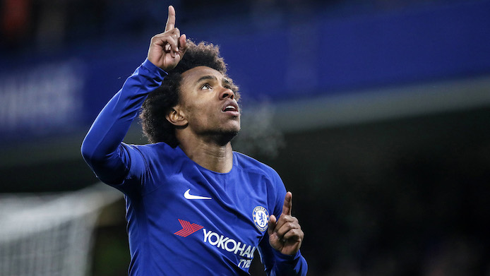 Willian: «Nessun problema a finire il campionato con il Chelsea» 36 willian chelsea