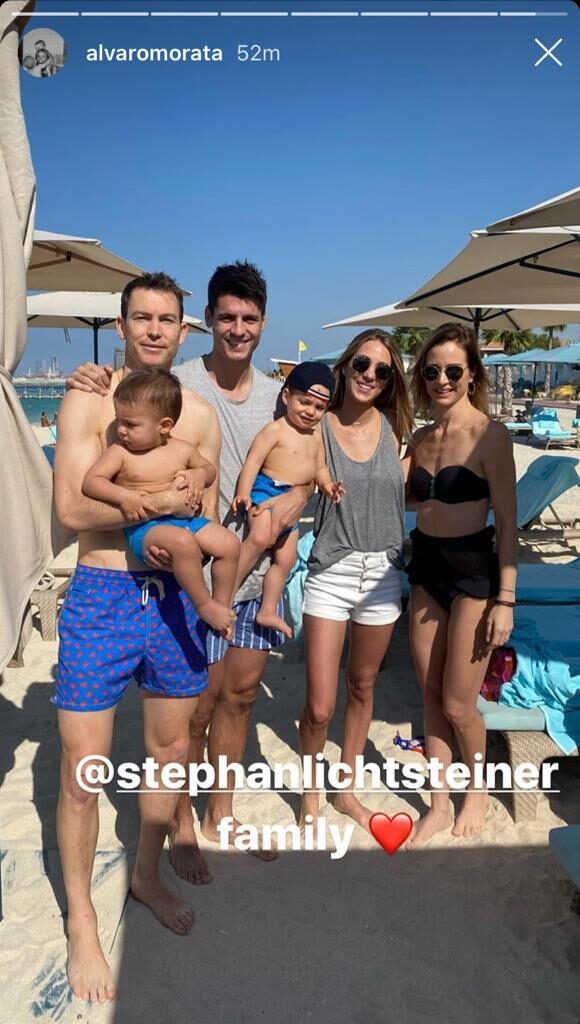Morata e Lichtsteiner in vacanza insieme: «Famiglia» - FOTO 39 morata lichtsteiner instagram