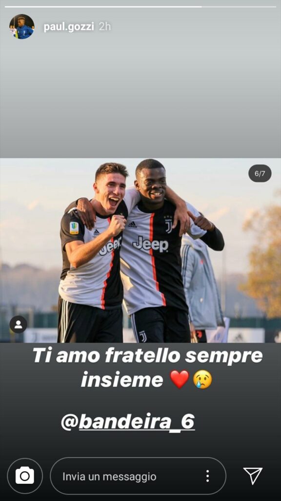 Gozzi su Bandeira dopo l'addio: «Fratello sempre insieme» - FOTO 39 Gozzi Bandeira