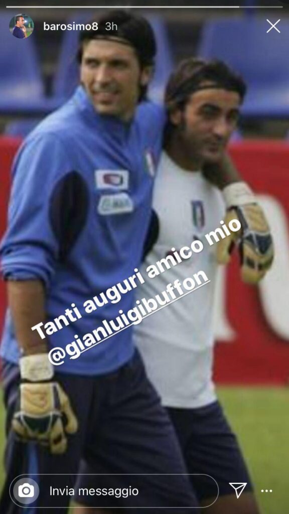Barone, pensiero per Buffon: «Tanti auguri amico mio» - FOTO 39 barone buffon
