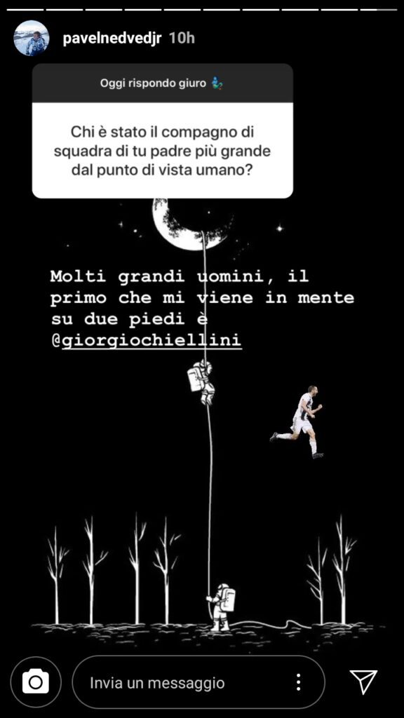 «Il compagno di squadra più grande che ha avuto mio padre?»: risponde Nedved Jr - FOTO 39 nedved chiellini