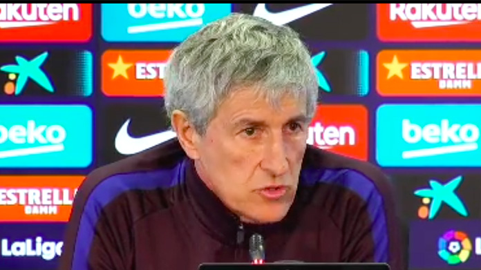 Setien: «In caso di stop definitivo giusto assegnare il titolo al Barça» 36 Quique Setien