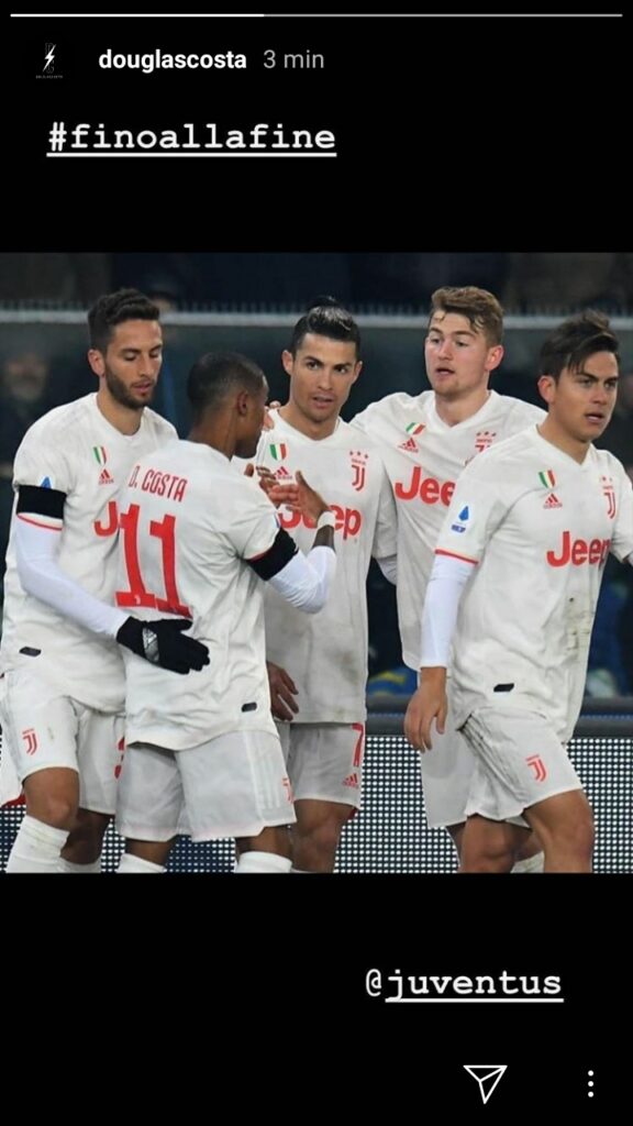Douglas Costa pensa già al rientro: «Fino alla fine» - FOTO 39 WhatsApp Image 2020 02 11 at 12.31.18