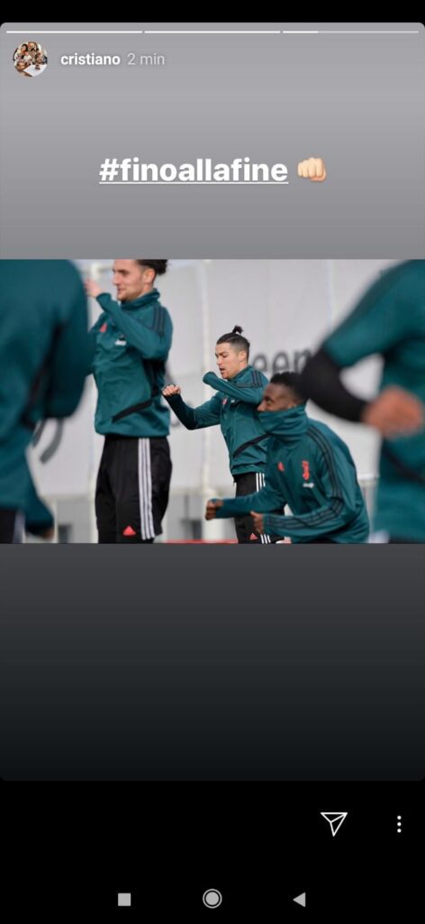 Cristiano Ronaldo carico in allenamento: «Fino alla fine» - FOTO 39 cristiano ronaldo