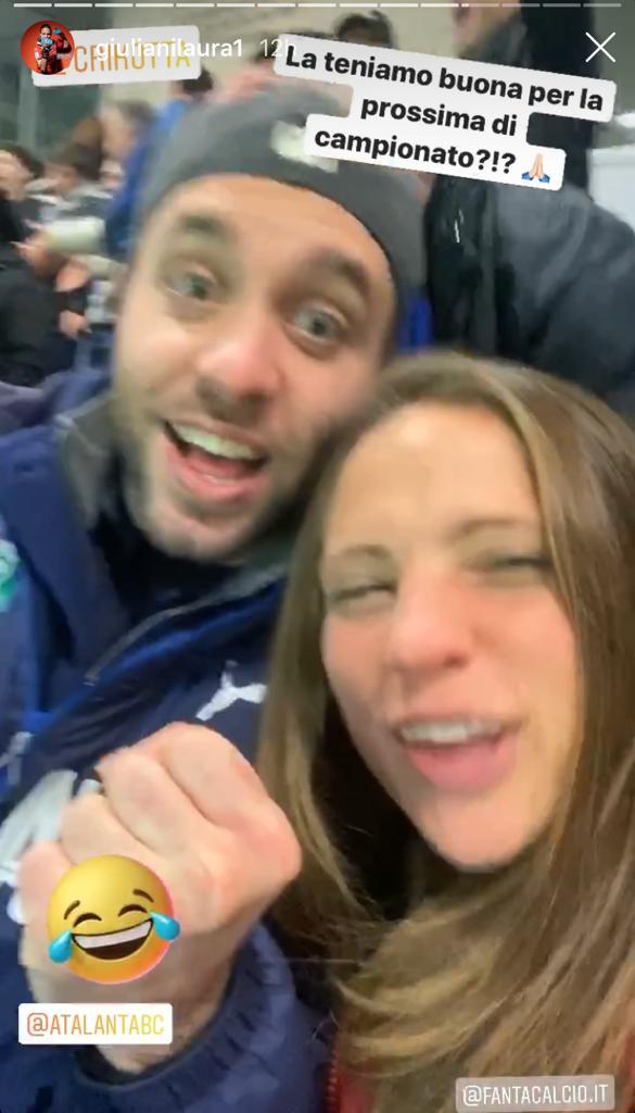 Atalanta-Valencia: Giuliani a San Siro a fare il tifo per la Dea - FOTO 39 giuliani intagram