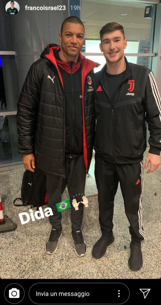 Israel posa con Dida: lo scatto tra portiere ed ex - FOTO 39 israel dida