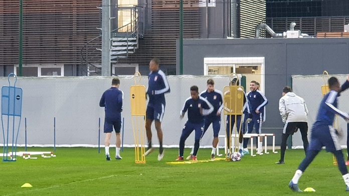 Allenamento Lione: la rifinitura dei francesi verso la sfida con la Juve - VIDEO 38 lion