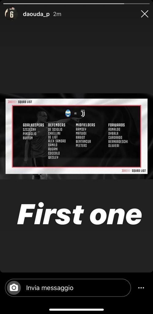 Peeters convocato con la Juve: prima chiamata per il centrocampista 39 peeters