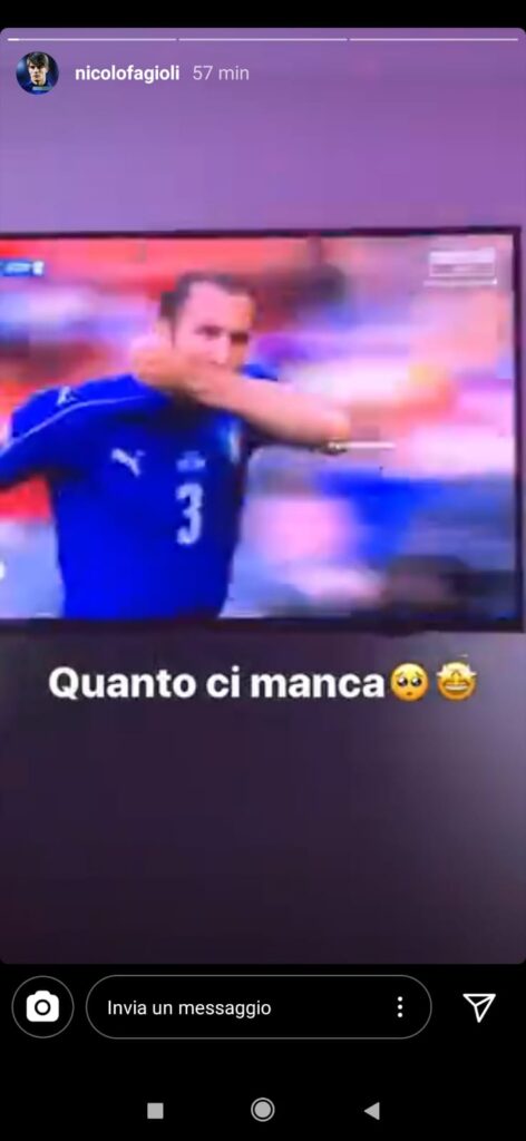 Fagioli sul capitano Chiellini: «Quanto ci manca» - FOTO 39 Fagioli