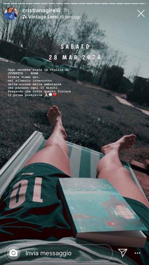 Girelli: «Oggi sarebbe stata la vigilia di Juve-Roma, invece...» - FOTO 39 WhatsApp Image 2020 03 28 at 18.44.19