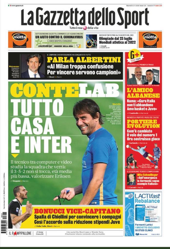 Rassegna stampa Juve: le prime pagine dei quotidiani sportivi - 31 marzo 2020 45 WhatsApp Image 2020 03 31 at 08.36.41