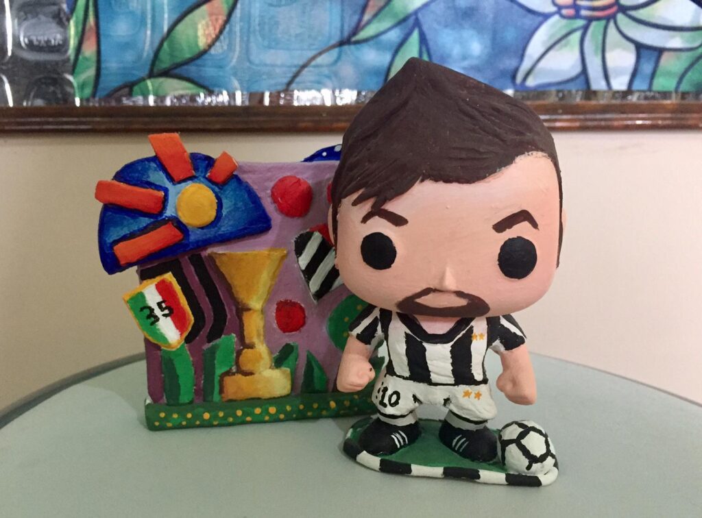 Tifosi Juve, distanti ma uniti: Annachiara e i suoi dipinti 47 del piero