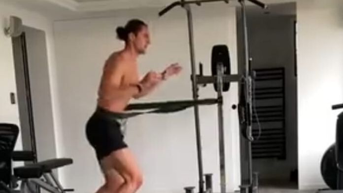 Rabiot al lavoro da casa: il francese prosegue con gli allenamenti - VIDEO 36 Rabiot 1