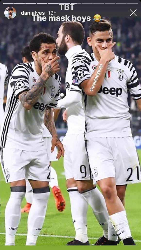 Dani Alves, nostalgia Juve sui social: quanto manca Dybala! - FOTO 39 dani alves instagram