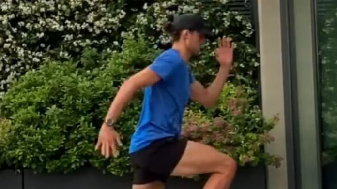 Rabiot al lavoro: il francese continua l'allenamento da casa - VIDEO 36 Rabiot 2