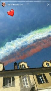 Dybala accoglie le Frecce Tricolori: pensiero d'amore della Joya - FOTO 39 WhatsApp Image 2020 05 25 at 15.29.10