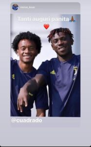 Kean non dimentica Cuadrado: la dedica dell'ex bianconero - FOTO 39 WhatsApp Image 2020 05 26 at 15.06.45