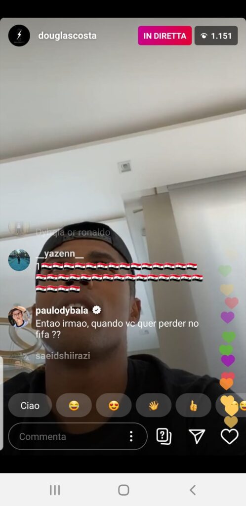 Dybala sfida Douglas Costa: «Sei pronto a perdere a Fifa?» - FOTO 39 douglas costa dybala