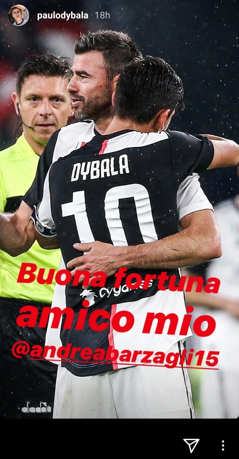 Dybala e il rapporto speciale con Barzagli: l'ultimo 'regalo' prima dell'addio 39 dybala barzagli