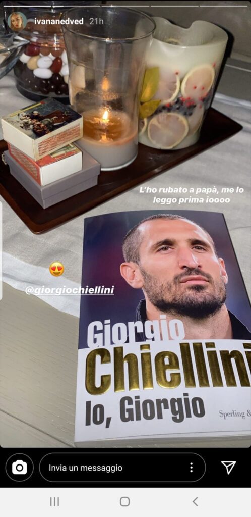 Libro Chiellini, c'è una lettrice d'eccezione: «L'ho rubato a mio papà» 39 ivana nedved chiellini