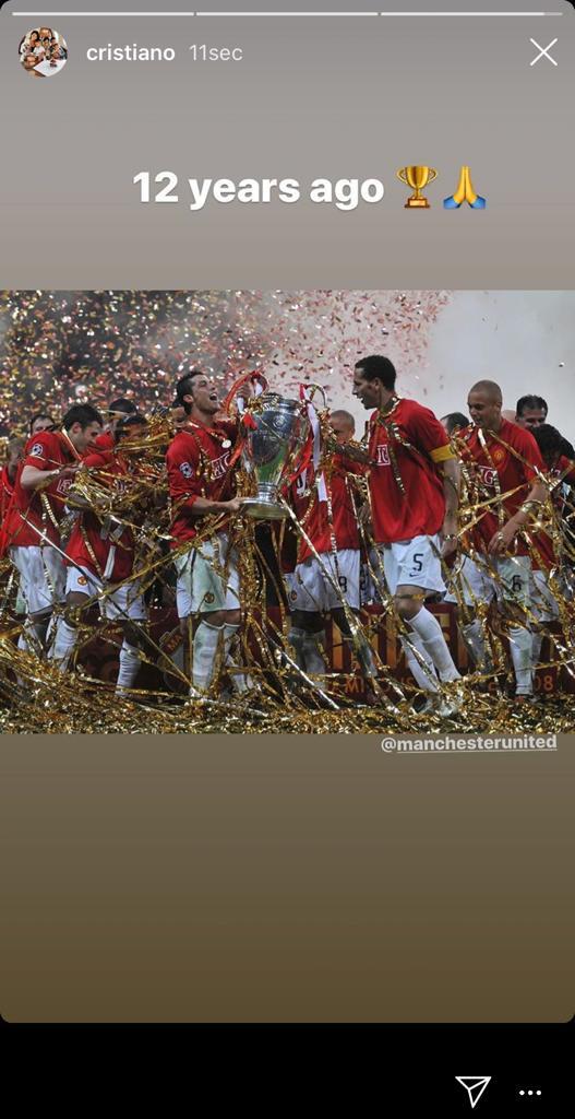 Cristiano Ronaldo e il ricordo della Champions con lo United: «12 anni fa» - FOTO 39 ronaldo