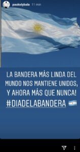 Dybala omaggia l'Argentina: «La bandiera più bella del mondo» - FOTO 39 WhatsApp Image 2020 06 20 at 19.47.09