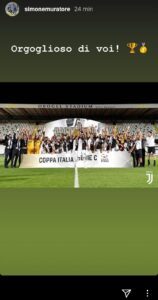 Muratore esalta la Juventus U23: «Orgoglioso di voi» 39 WhatsApp Image 2020 06 28 at 13.40.19