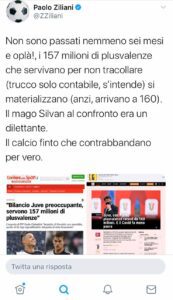 Ziliani attacca: «Plusvalenze Juve? Il mago Silvan è un dilettante» 39 WhatsApp Image 2020 06 30 at 16.02.48