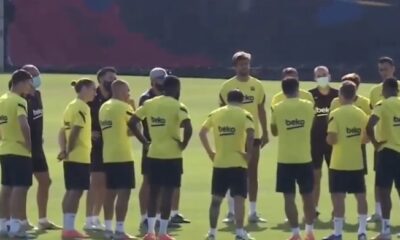 arthur barcellona allenamento squadra