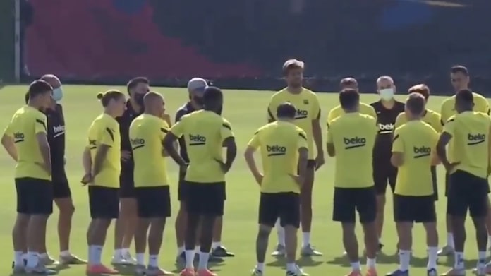 Allenamento Barcellona: rifinitura in vista della sfida contro la Juve - VIDEO 36 arthur barcellona allenamento squadra