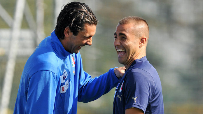 Buffon: «9 luglio 2006: campioni del mondo. Ancora non ci credo» - FOTO 36 buffon cannavaro