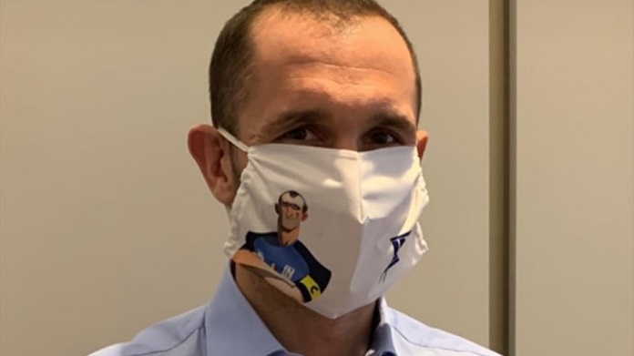 Chiellini sfoggia la nuova mascherina: «Insuperabili, che bella sorpresa!» - FOTO 38 chiellini 1