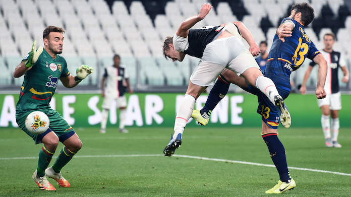 De Ligt baby bomber. E in difesa: «Un mix tra Bonucci e Chiellini» 36 de ligt juve lecce