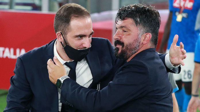Higuain-Gattuso: il bel gesto di fair play del Pipita col suo ex allenatore 36 higuain gattuso