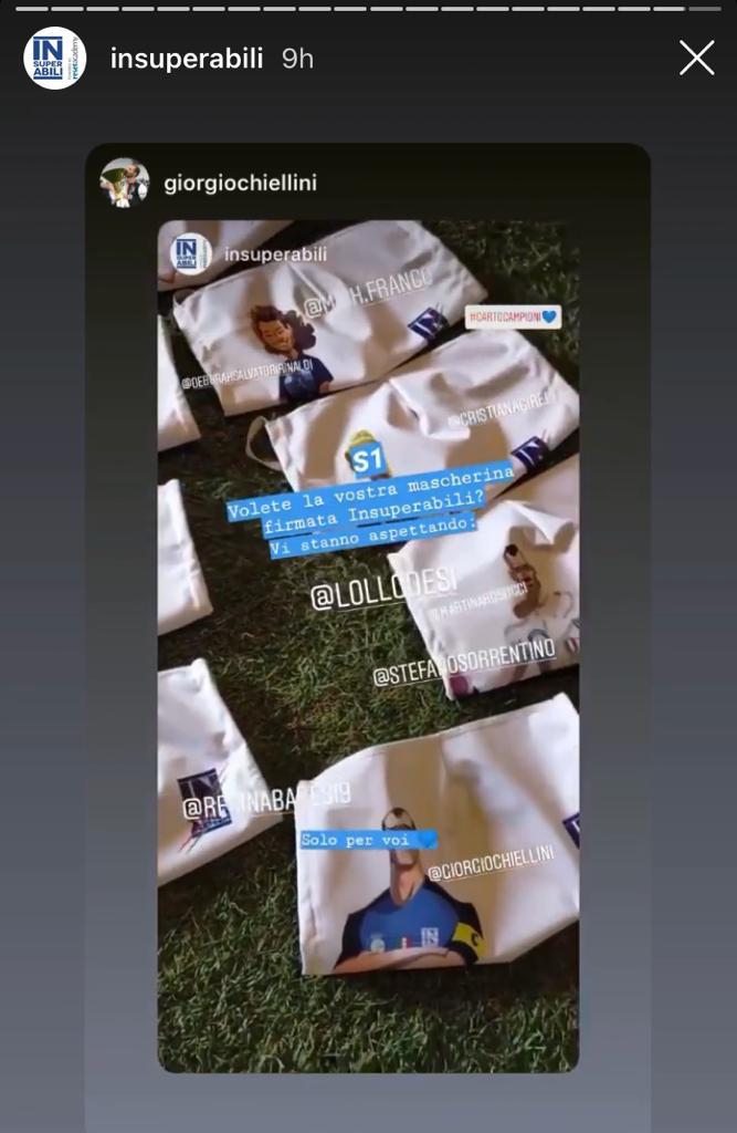 Mascherina Chiellini: il nuovo accessorio degli Insuperabili - FOTO 39 mascherine insuperabili