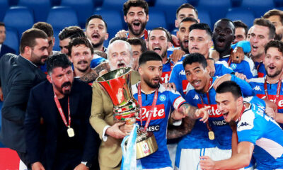 napoli premiazone coppa italia