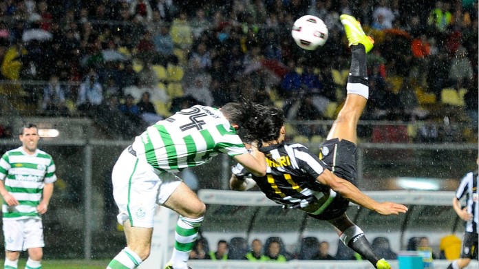La Juventus affronta lo Shamrock Rovers - 29 luglio 2010 - VIDEO 36 Amauri Shamrock
